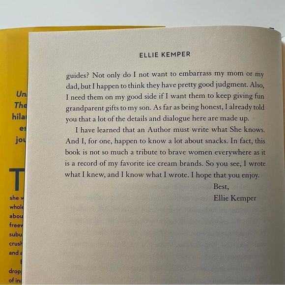 BOOK, “My Squirrel Days”, Ellie Kemper, Hardcover, 240 Pages, Comedy, No… - Picture 12 of 15